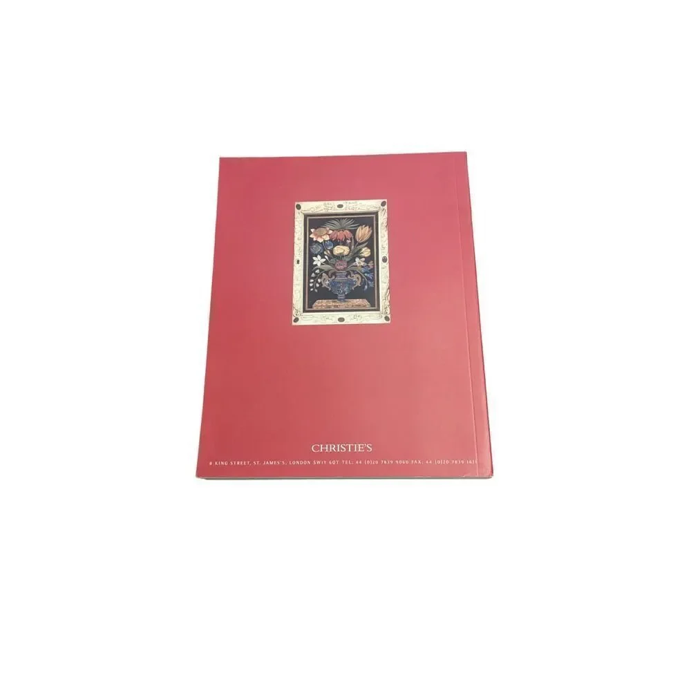 Christies London Important European Furniture Tapestries Carpet‎ Porcelain 2000